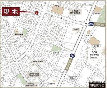 藤枝市藤岡2丁目／5期の地図