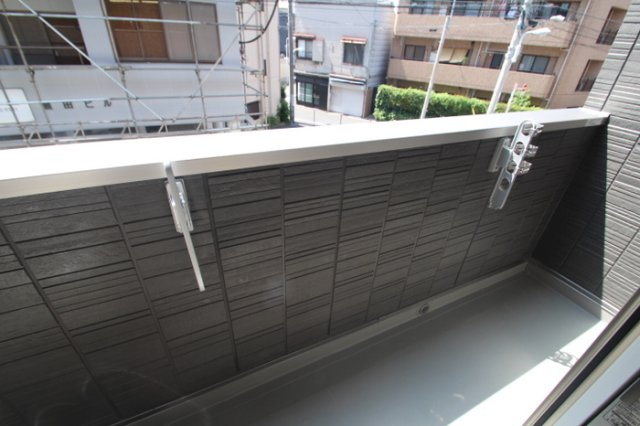 ソフィア浅草のバルコニー