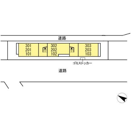 ソフィア浅草の区画図