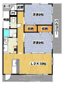 【間取り】 | マンションマリノ（Ｒ） | マンションマリノ（Ｒ）★那覇市高良エリア