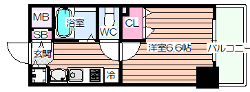 【間取り】 | プレサンス中之島公園グラシア