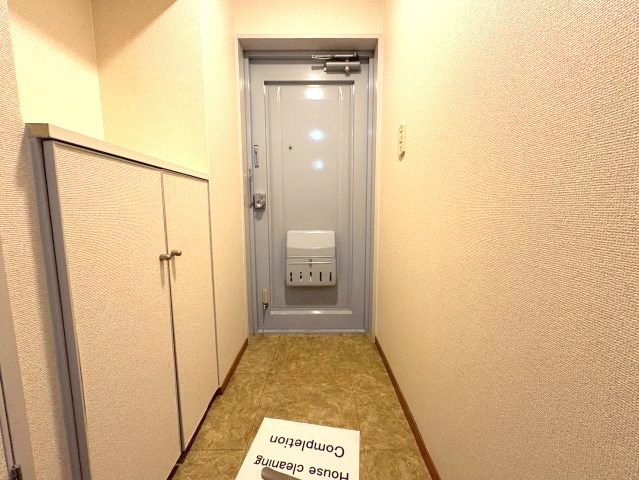 野浦ハイツの玄関