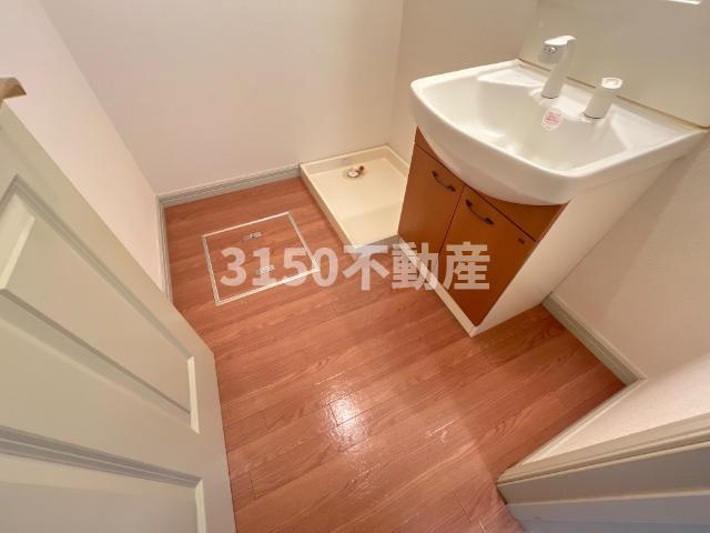 メゾンセレストＡの洗面所|洗面