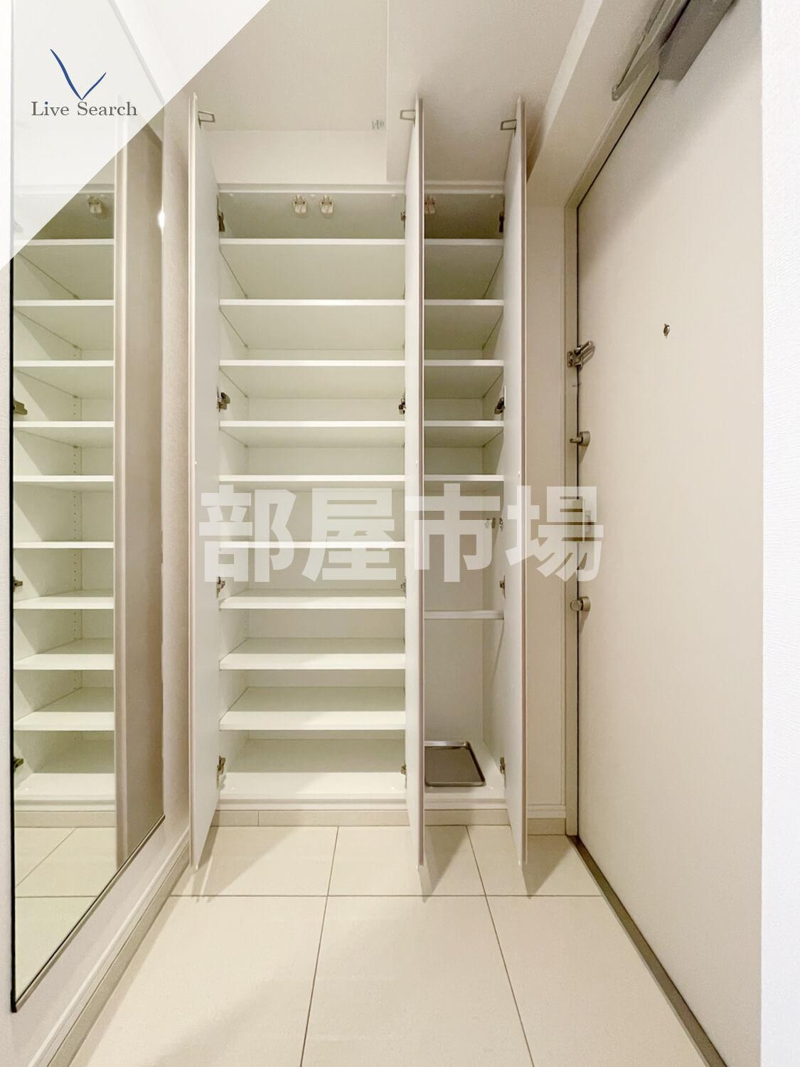 CLK南千住の玄関|シューズクローゼット