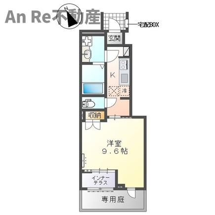 川口市大字安行領根岸のアパートの間取り