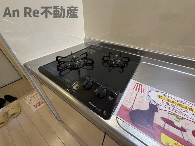 川口市大字安行領根岸のアパートのキッチン