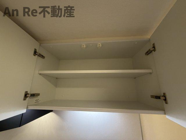 川口市大字安行領根岸のアパートの収納