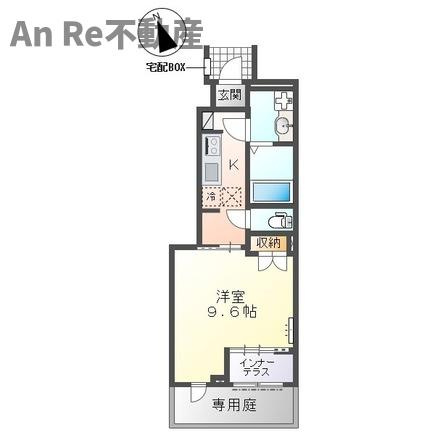 川口市大字安行領根岸のアパートの間取り