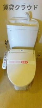 ヴェルジュドゥソレイユのトイレ|マストアイテム！温水洗浄便座♪