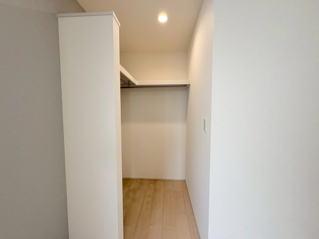 リーブルファイン　岐阜市西川手　全4区画分譲の収納|ウォークインクローゼット付きで、居住空間がすっきり整います！