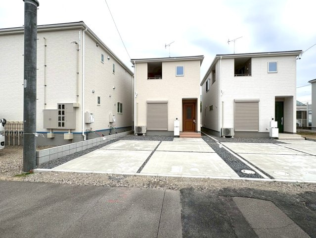 リーブルファイン　岐阜市西川手　全4区画分譲の外観|■全体写真　
■ヤマダ不動産　株式会社リライフ