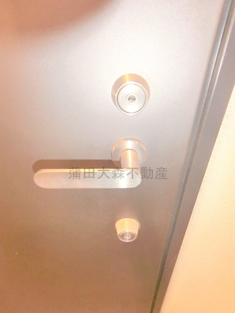 レスピール羽田の玄関