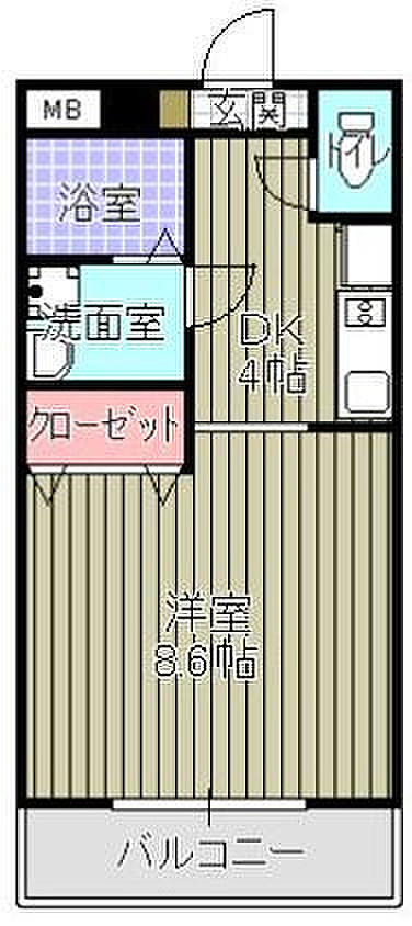 セカンドキャビン【キャッシュバック対象物件】の間取り|間取り図です