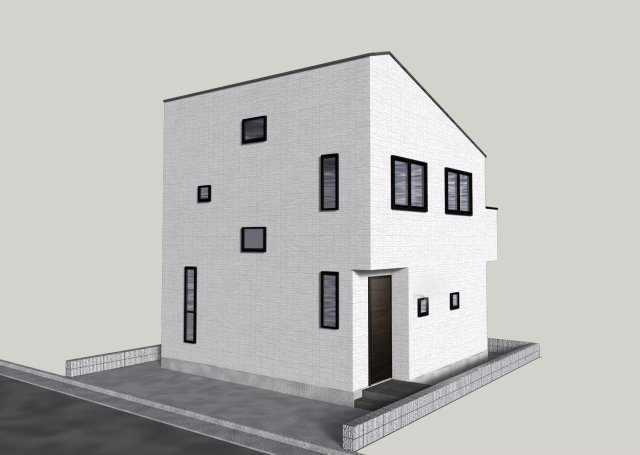 練馬区石神井台1丁目 限定1棟の完成予想図|イラストは図面を基に起こしたもので実際のものとは多少異なる場合がございます
