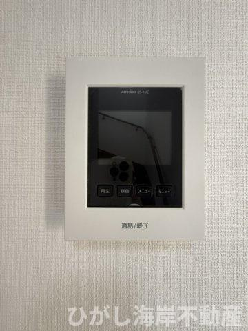 茅ヶ崎市香川4丁目　中古戸建のセキュリティ|TVモニター付きインターフォン