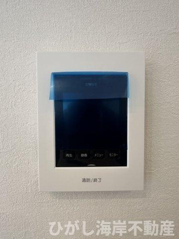 藤沢市辻堂太平台１丁目　新築戸建のセキュリティ|TVモニター付きインターフォン