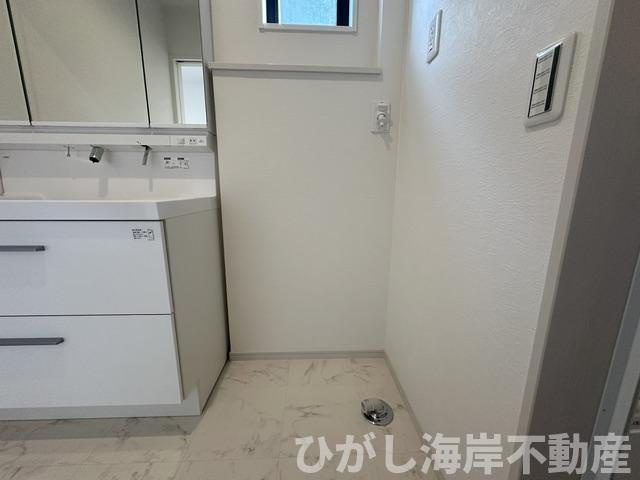 藤沢市辻堂太平台１丁目　新築戸建のランドリースペース|洗濯機置場