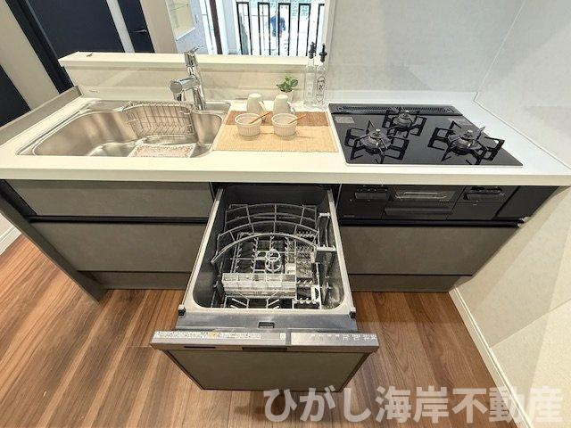 シーサイド茅ヶ崎のキッチン|新規リフォーム完了！　食洗器付きシステムキッチン