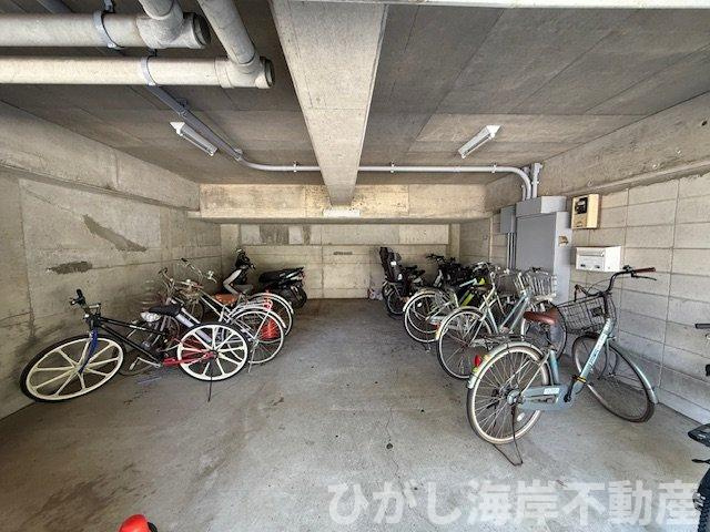 シーサイド茅ヶ崎の駐輪場|敷地内駐輪場