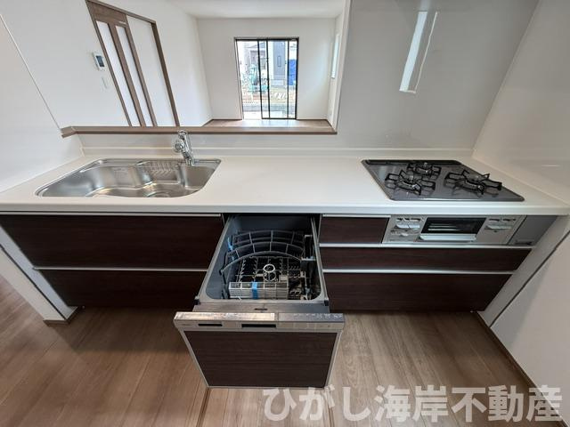 平塚市西真土1丁目 　新築戸建　全16棟のキッチン|食洗器付きシステムキッチン