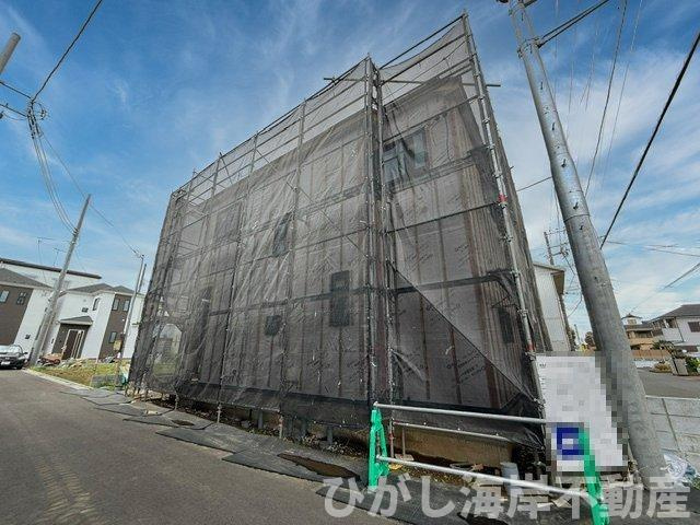 平塚市西真土1丁目 　新築戸建　全16棟の外観|6月15日撮影　建築中　現地外観