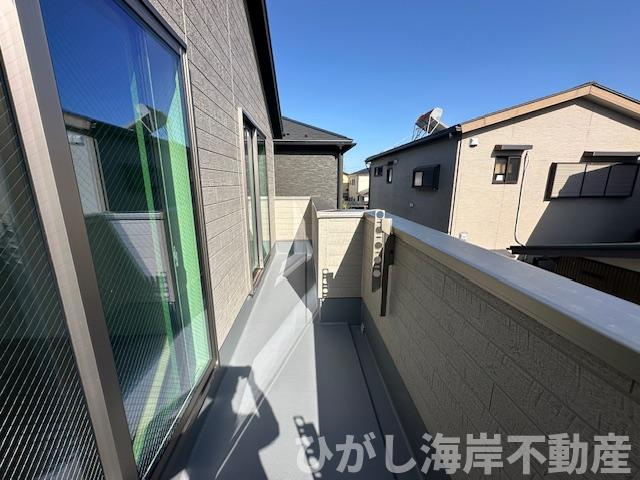平塚市山下1丁目　　新築戸建　　全2棟のバルコニー|バルコニー