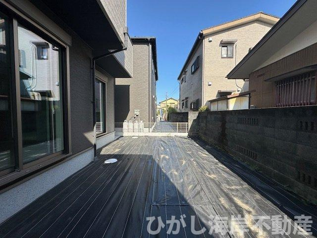 平塚市山下1丁目　　新築戸建　　全2棟の庭|庭