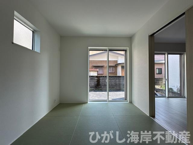 平塚市山下1丁目　　新築戸建　　全2棟の和室|5.7帖　和室