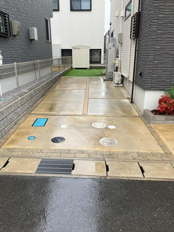 おおたかの森西戸建の駐車場