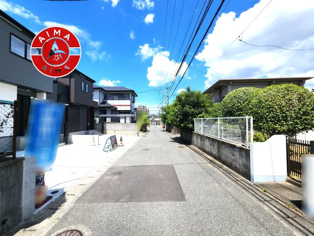 N・福岡市城南区樋井川2丁目第4-2棟（2号棟）の外観|前面道路含む現地の写真です。