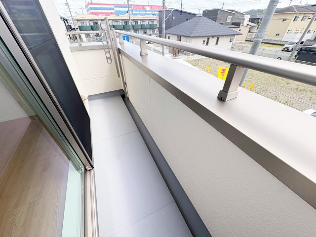 和歌山市松島　新築一戸建てのバルコニー