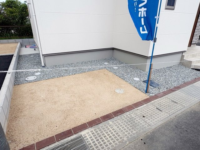 和歌山市松島　新築一戸建ての庭