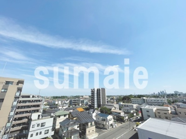 Garden  House  Ⅲ　大宮土呂駅前の展望|お部屋からの景色です。