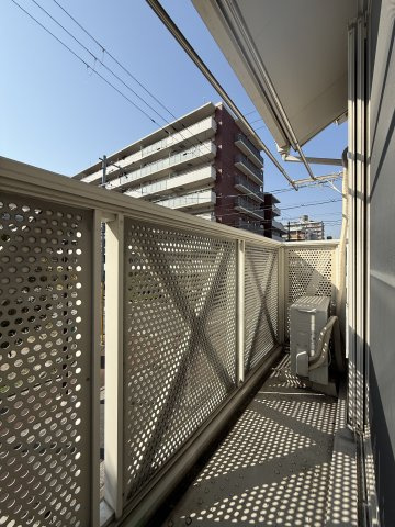 YNハイツのバルコニー