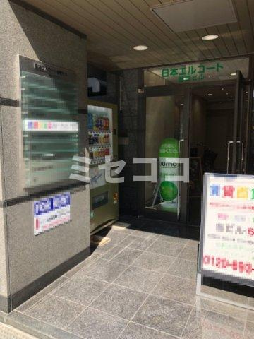 エルコート谷町ビルのエントランス