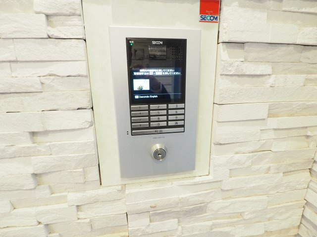 防犯にも安心なオートロックシステム