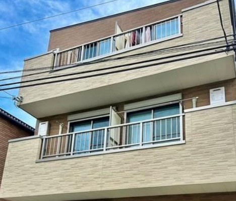 マートハイム金町のバルコニー