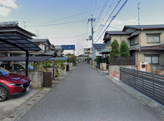 【前面道路含む現地写真】 | 野洲市北野１丁目　売土地