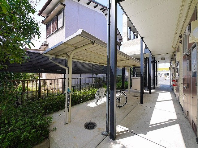 レオパレス大徳Ａのその他共用部分|駐輪場完備