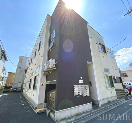 アミティエ東小岩の外観|スタイリッシュな外観デザイン！