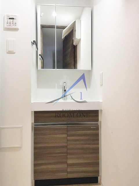 メイクスデザイン両国NORTHの洗面所|洗面台です。