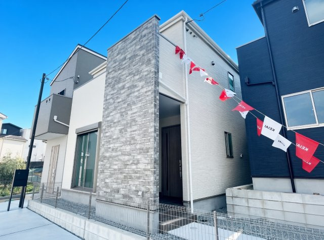 豊中市春日町　第4期　新築一戸建ての外観|お客様に長く安心して住んでいだだける事にこだわった家づくり！住んでからのアフターサービスにもしっかりと取り組んでいます！