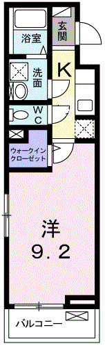 ルミエール・メゾンⅡの間取り