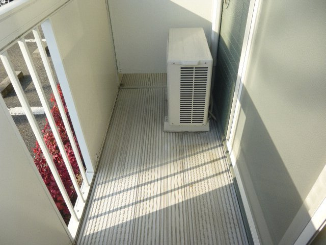 カーサ正保橋のバルコニー