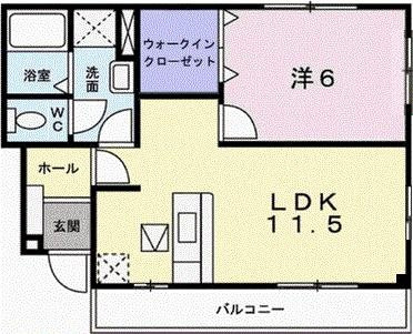 エクセラン國木Ⅰの間取り