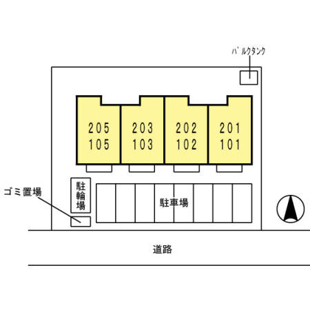 【区画図】 | サニーコート宮崎駅東