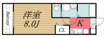 【間取り】 | ジーメゾン五井中央西ゼファー