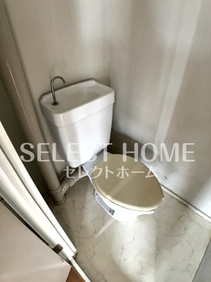 【トイレ】 | 杉山コーポＣ棟 | 落ち着いた色調のトイレです