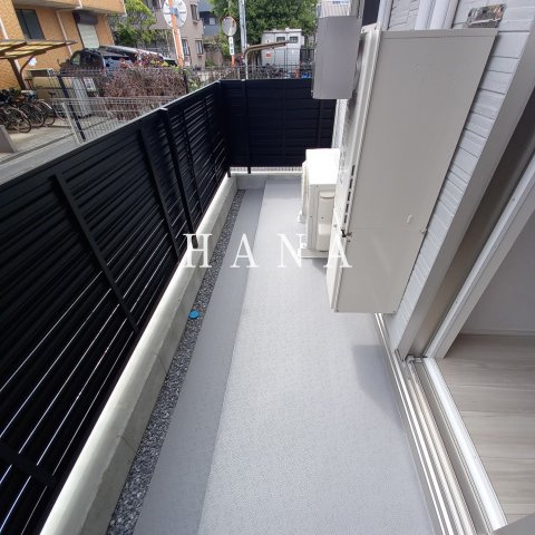 セレスティア東葛西Ⅲのバルコニー