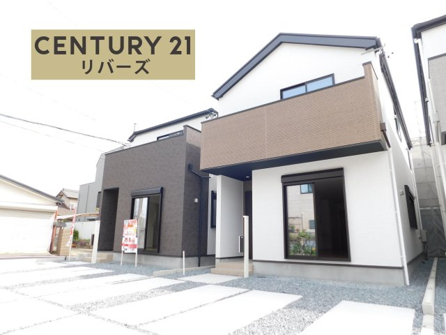 名古屋市中川区供米田３丁目の新築一戸建の外観|☆３号棟☆　新価格！！いつでも見学出来ます♪（お問合せ当日、平日、水曜、夜間でもＯＫ）　近鉄「戸田」駅徒歩７分♪　駐車並列２台ＯＫ　ＷＩＣ+パントリー+カウンター付リビング２０．５帖　ＺＥＨ水準住宅！